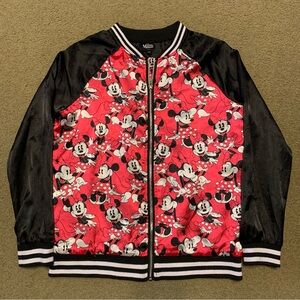 Disney Jacket Minnie Mouse All Over Print Kid's Jacket Girls Jacket Youth XL